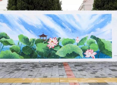 屏边墙绘施工材料制作工艺说明