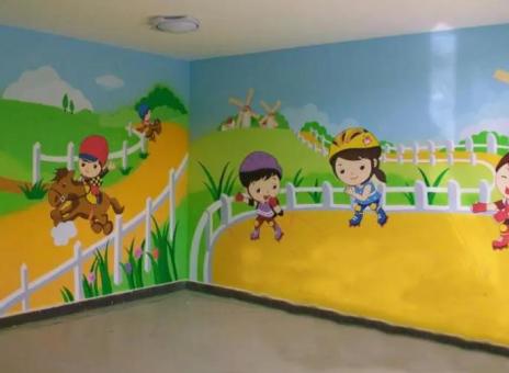 屏边幼儿园墙体彩绘制作流程及注意事项