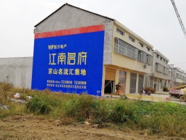 屏边农村墙体广告在不同形式上面展现的不同特色