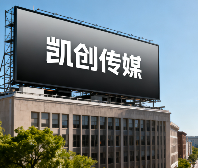 屏边户外广告牌的设计与制作